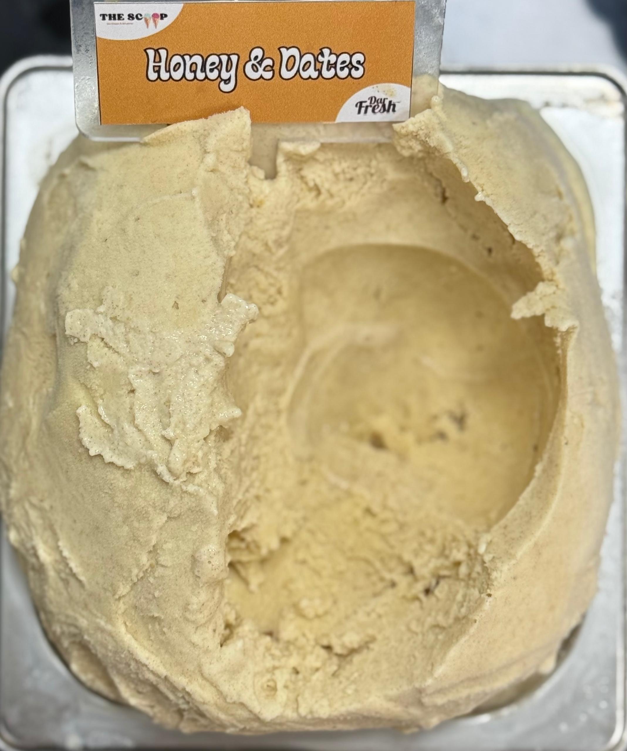 honey and dates icecream