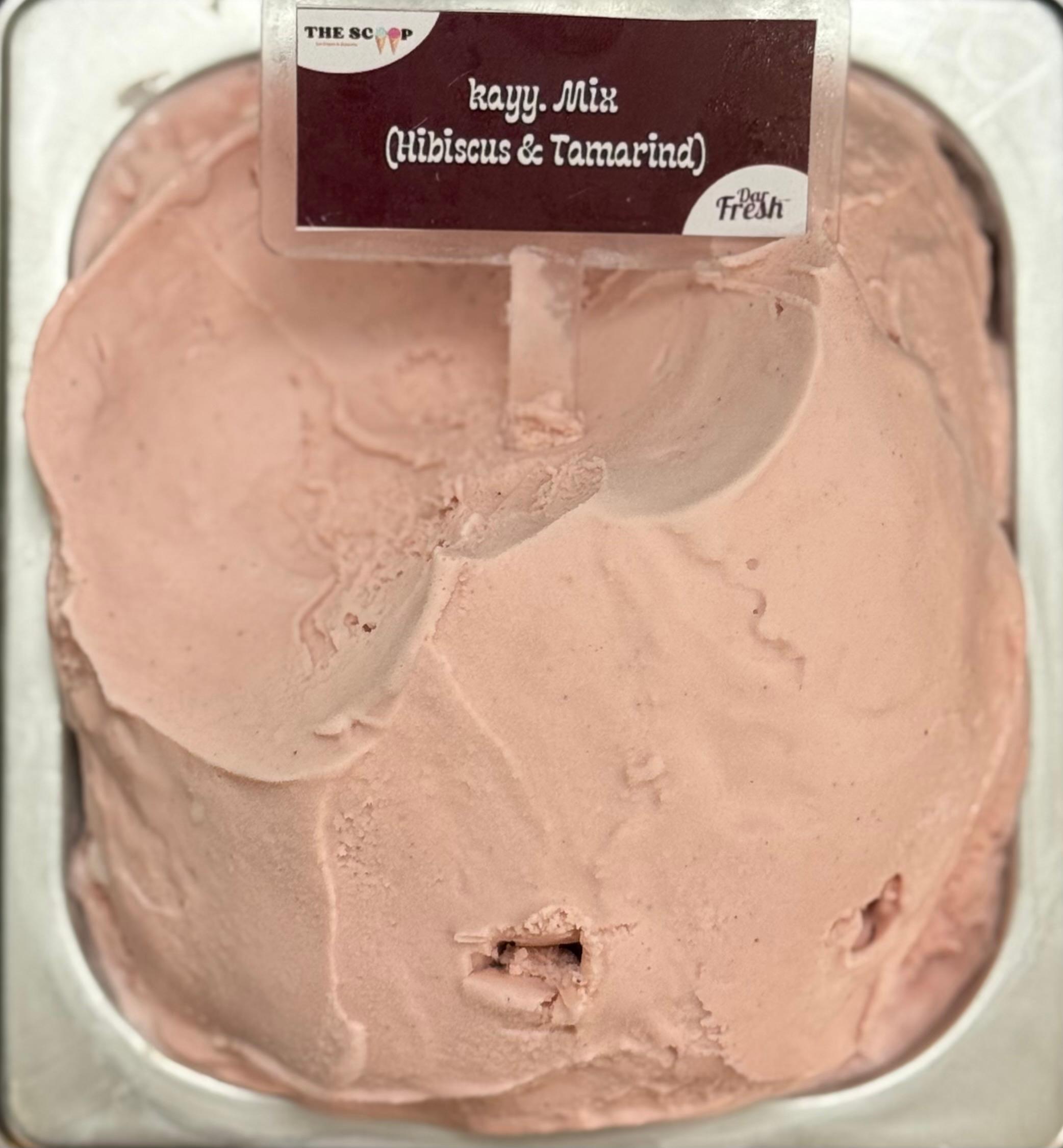 hibiscus tamarind icecream