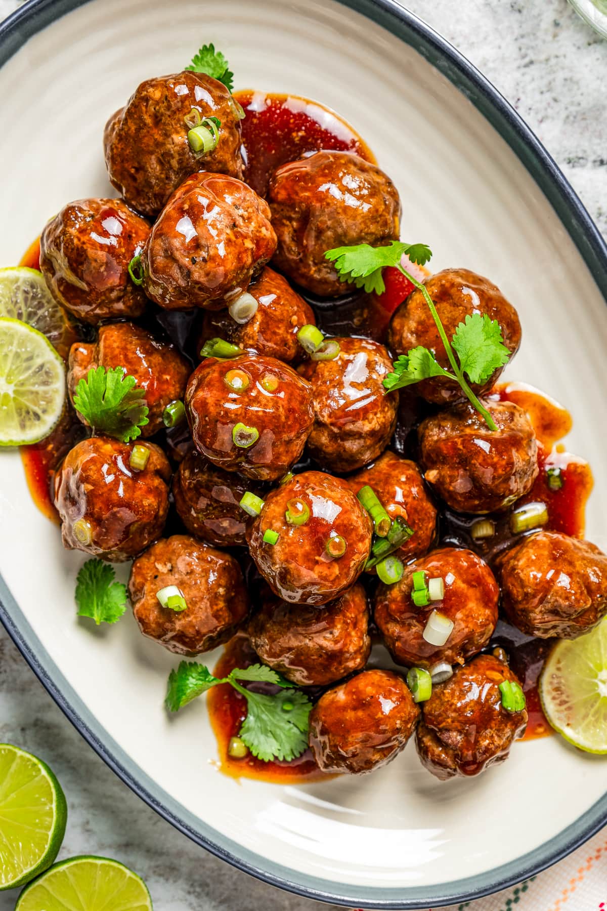 Teriyakki Meatballs