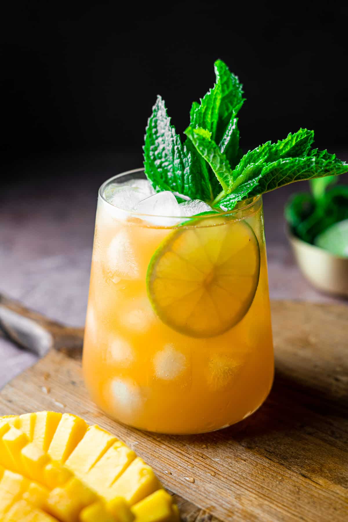 mango iced tea