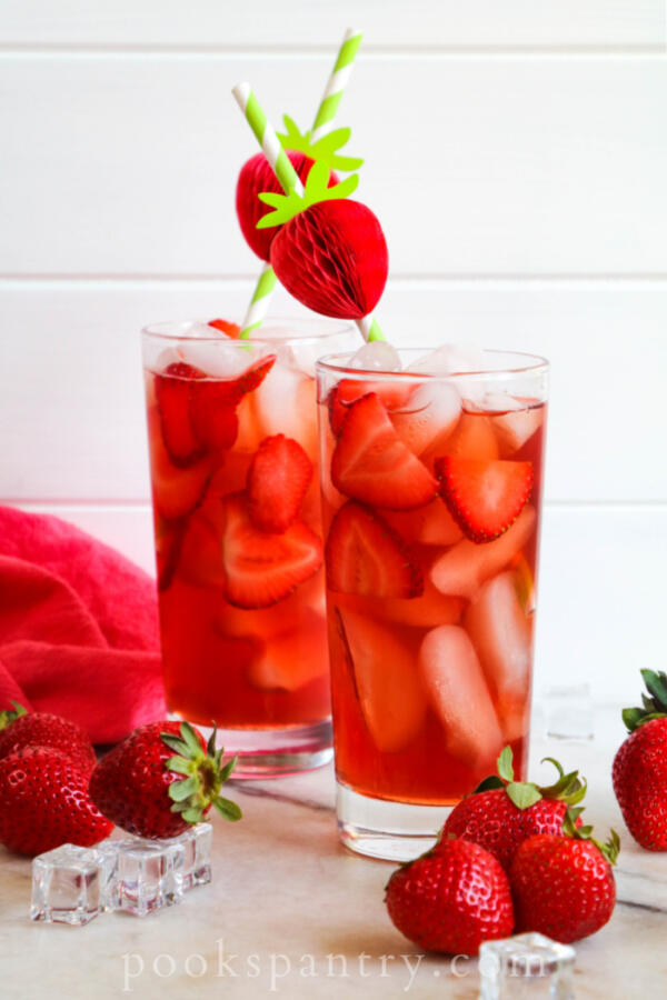 strawberry iced tea